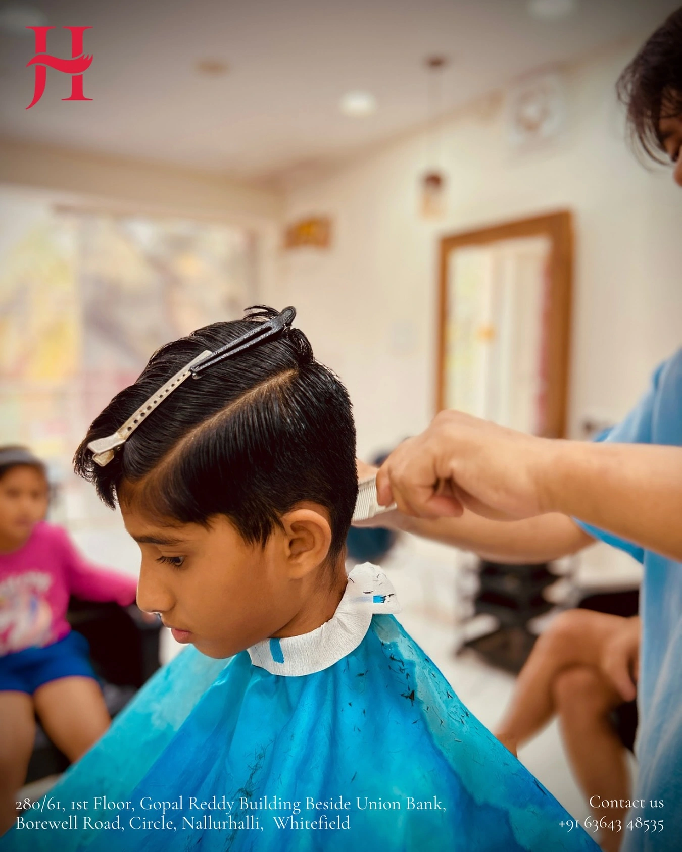 Jawed Habib Unisex Salon, Nallurhalli