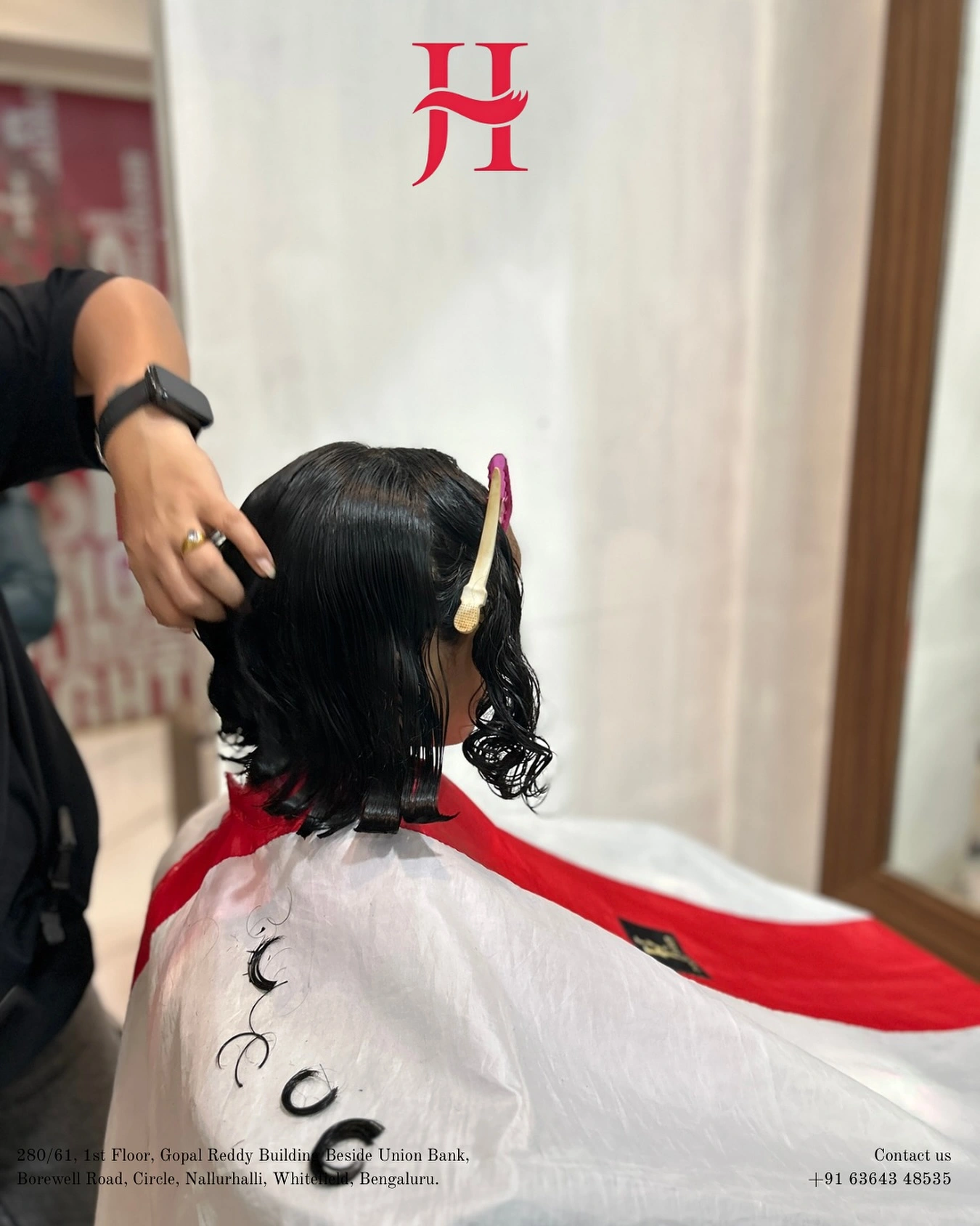 Jawed Habib Unisex Salon, Nallurhalli