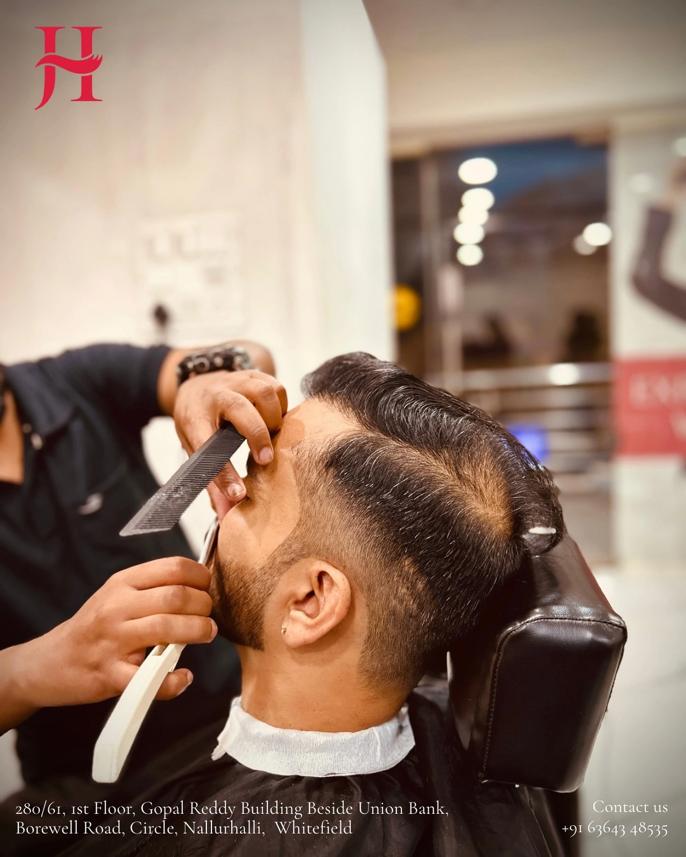 Jawed Habib Unisex Salon, Nallurhalli