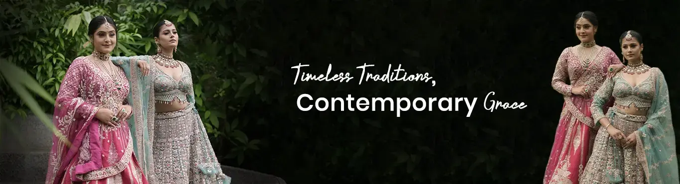 Sunder Lehenga and Sarees