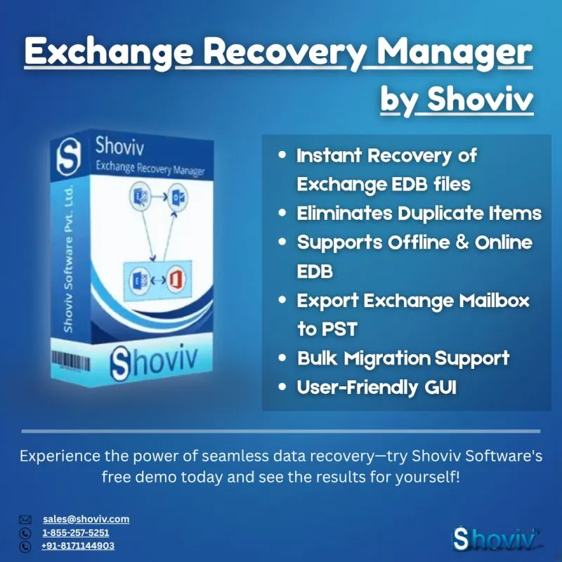 Shoviv Software Tools