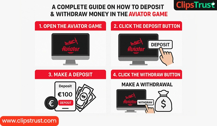 A Complete Guide on How to Deposit & Withdraw Money in the Aviator Game