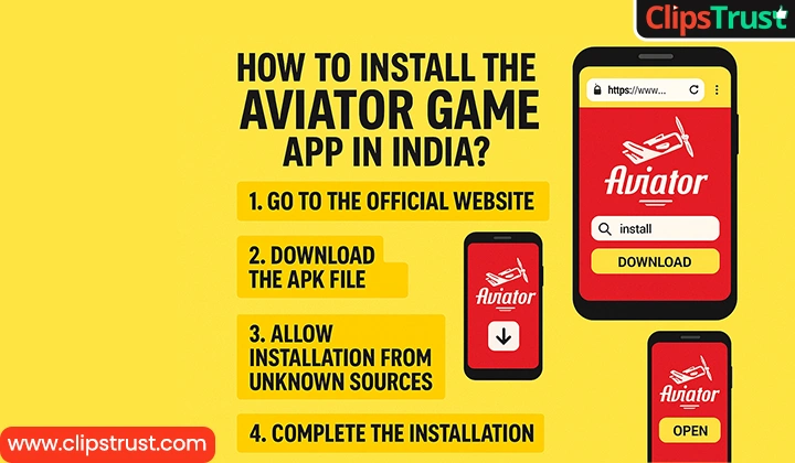 how to install the aviator game app in india