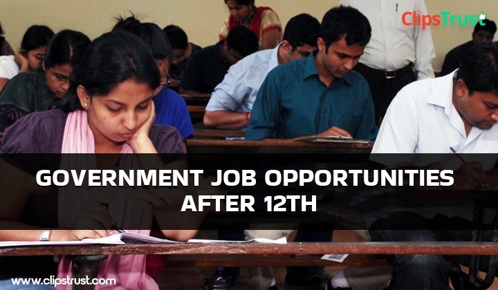 government job opportunities after 12th