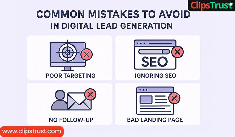 Common Mistakes to Avoid in Digital Lead Generation