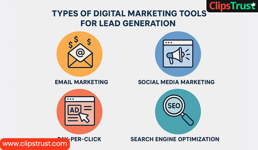 What are the Types of Digital Marketing Tools For lead Generation