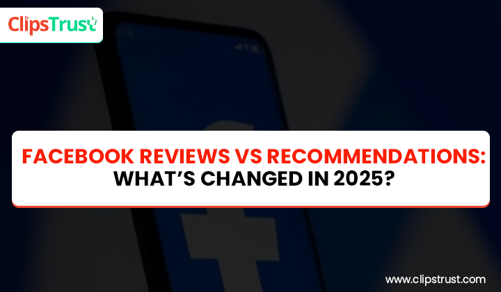 facebook reviews vs recommendation