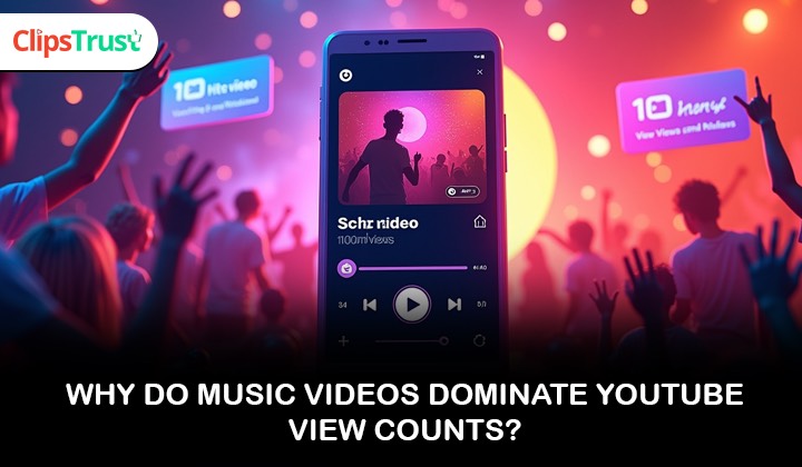 Why music video dominates youtube views