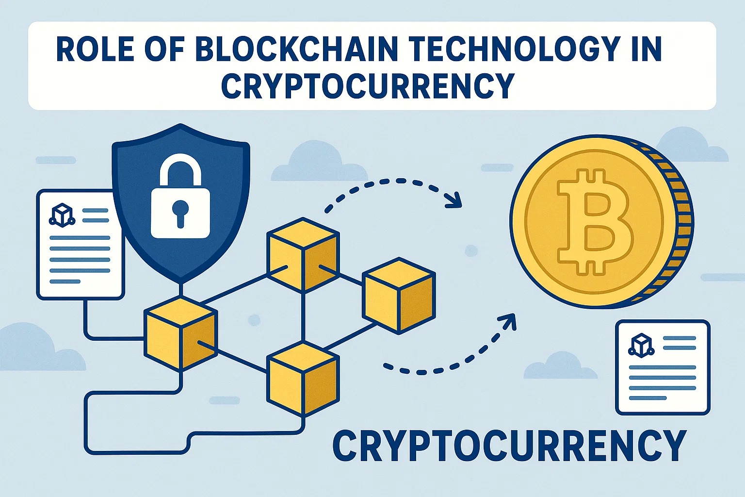 role of blockchain technology in cryptocurrency