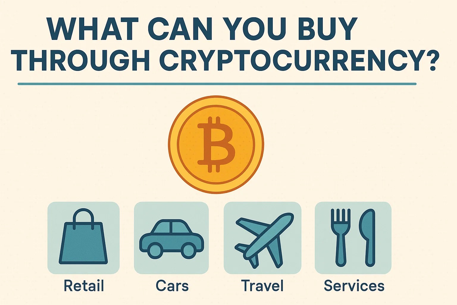 what can you buy through cryptocurrency