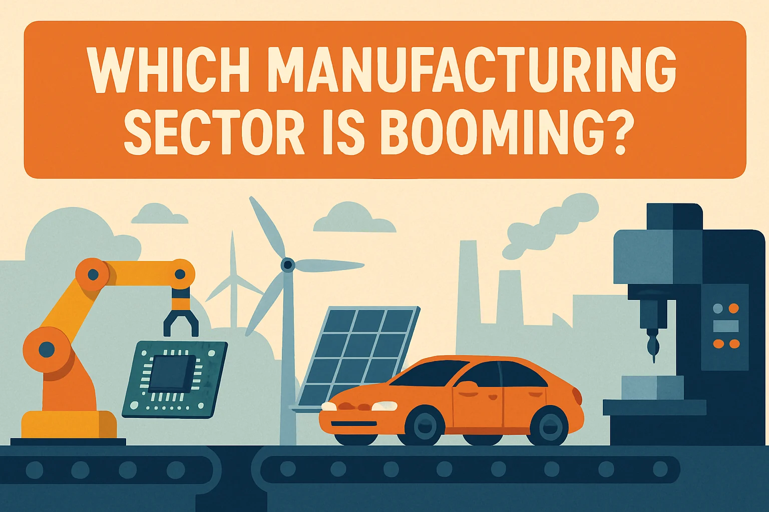 which manufacturing sector is booming