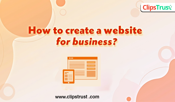 how to create a website for business