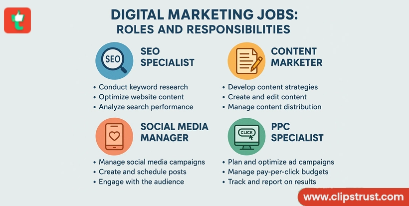 Digital Marketing Jobs Roles and Responsibilities