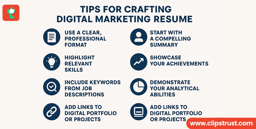 Tips for Crafting Digital Marketing Resume