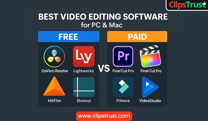 Best Video Editing Software for PC & Mac