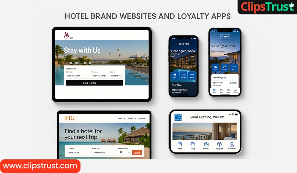 Hotel Brand Websites and Loyalty Apps