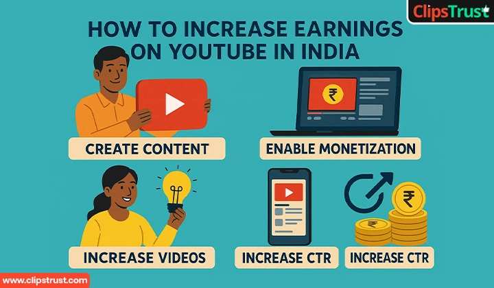 How to Increase Earnings on YouTube in India