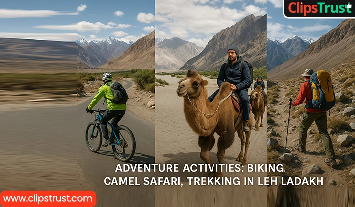 Adventure Activities: Biking, Camel Safari, Trekking 