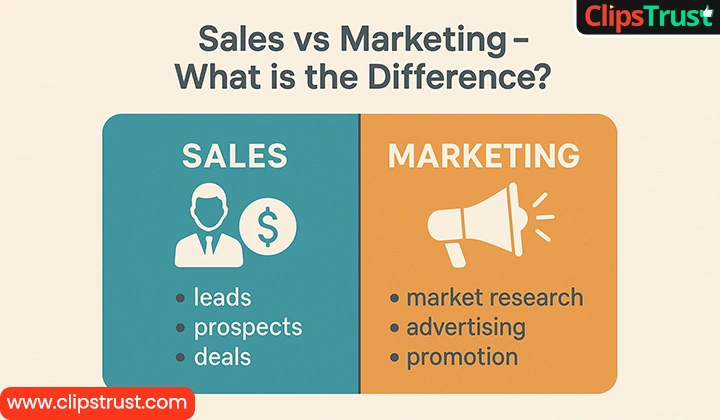 Difference Between Sales and Marketing