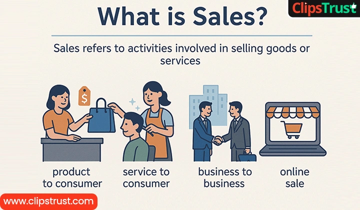 what is sale with examples 