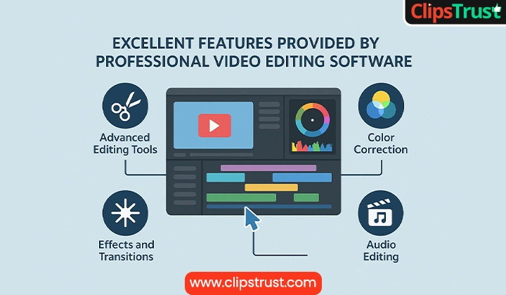What are the Excellent Features Provided by Professional Video Editing Software