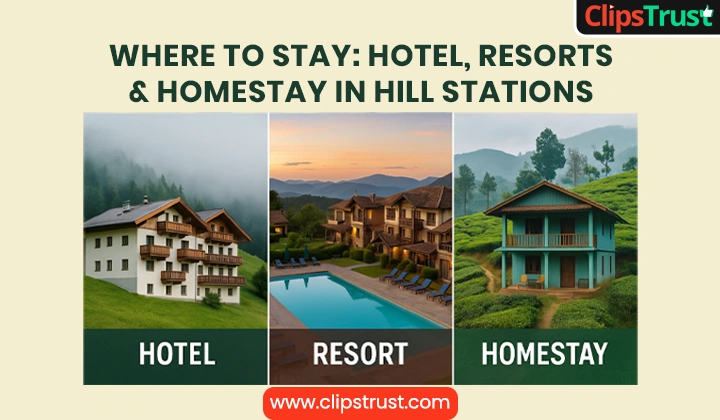 where to stay Where to Stay: Hotels, Resorts & Homestays in Hill Stations and resorts 