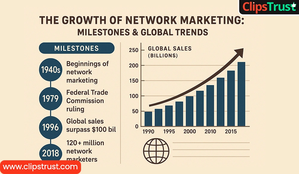 growth of network marketing company