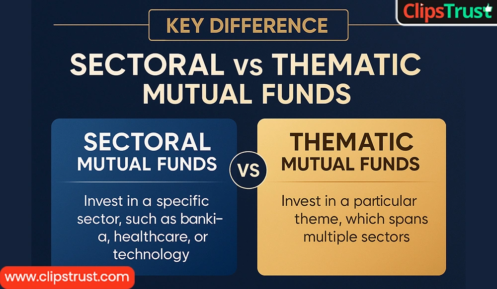 Key Difference Sectoral vs Thematic mutual funds