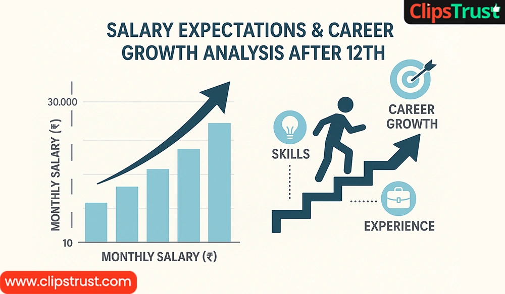 What are the Salary Expectations & Career Growth Analysis After 12th