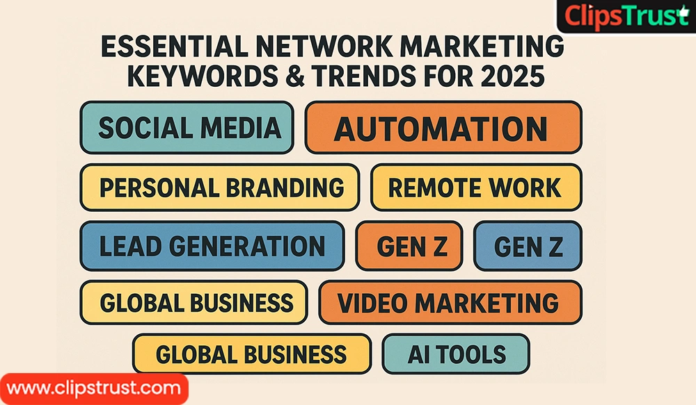 essential network marketing keywords