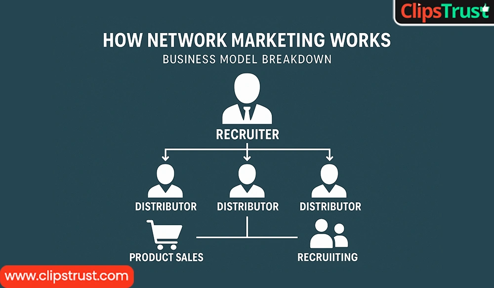 chain of how network marketing works