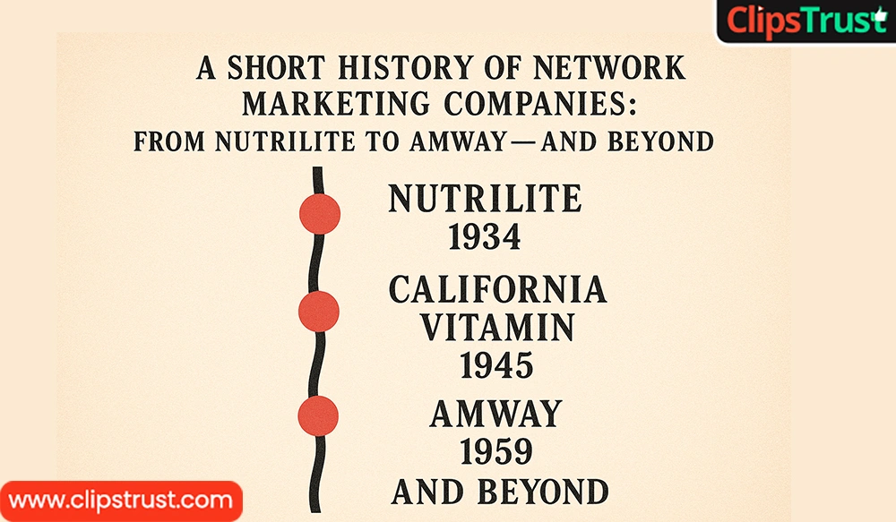 short history of network marketing companies