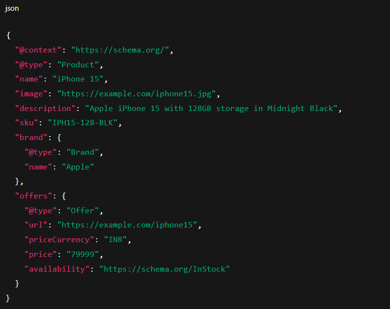 With structured data