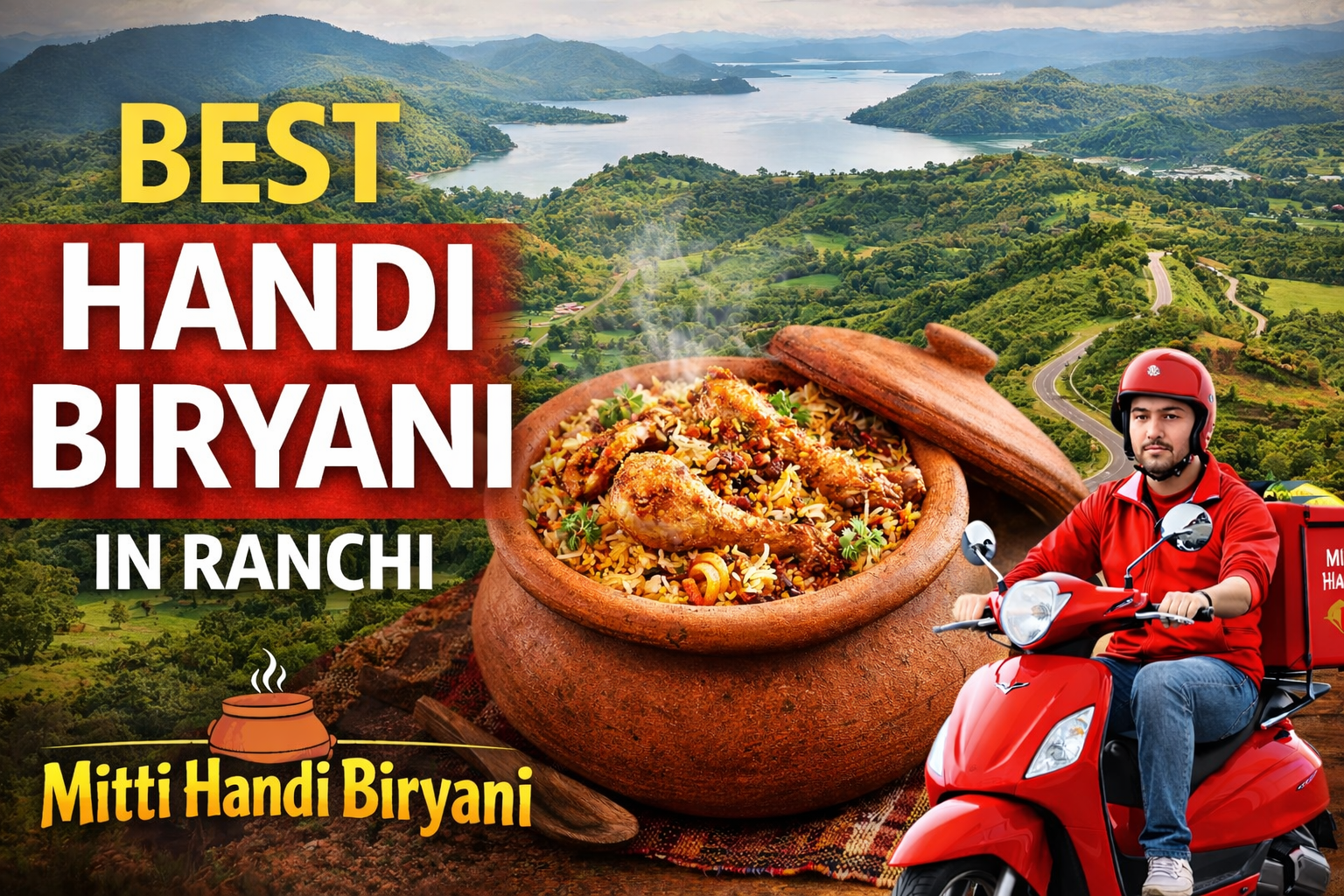 Johar Flavour | Cloud Kitchen - Mitti Handi Biryan